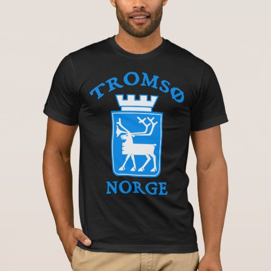 Tromsø, Norwegen (Norge) T-Shirt (Vorderseite)