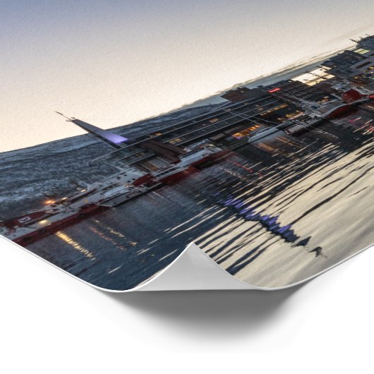 Tromso Norwegen Poster (Ecke)