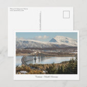Tromso Norwegen Postkarte (Vorne/Hinten)