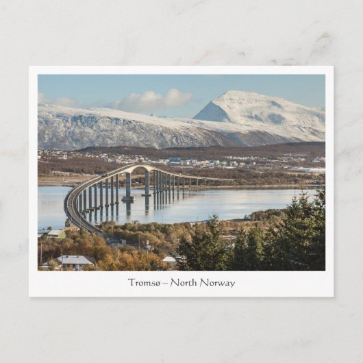 Tromso Norwegen Postkarte (Vorderseite)