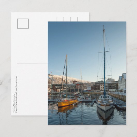 Tromso Norwegen Postkarte (Vorne/Hinten)