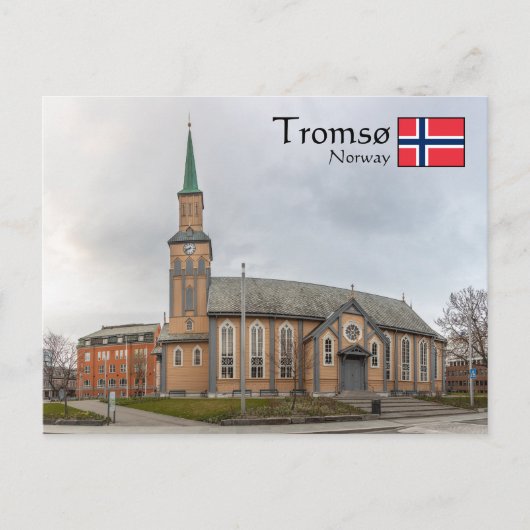Tromso Norwegen Postkarte (Vorderseite)
