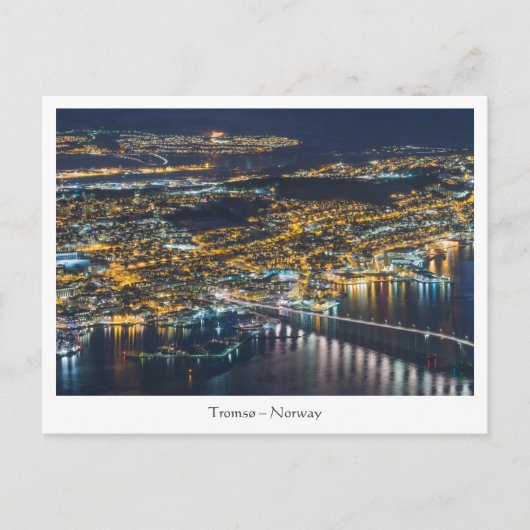Tromso Norwegen Postkarte (Vorderseite)