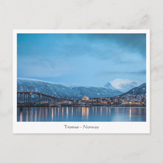 Tromso Norwegen Postkarte (Vorderseite)