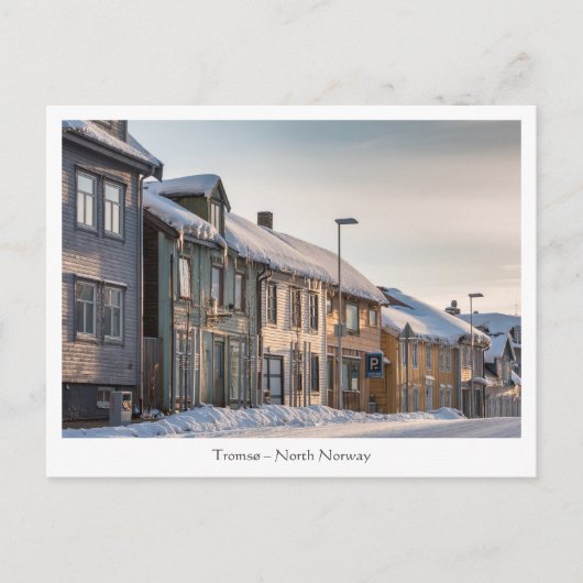 Tromso Norwegen Postkarte (Vorderseite)