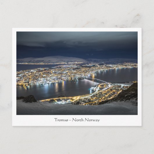 Tromso Norwegen Postkarte (Vorderseite)