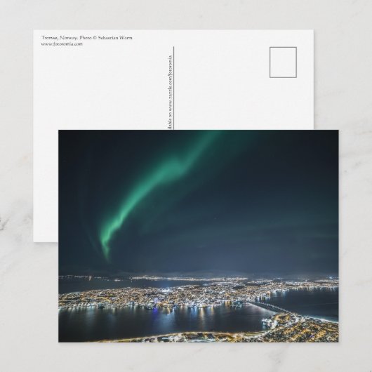 Tromso Norwegen Postkarte (Vorne/Hinten)