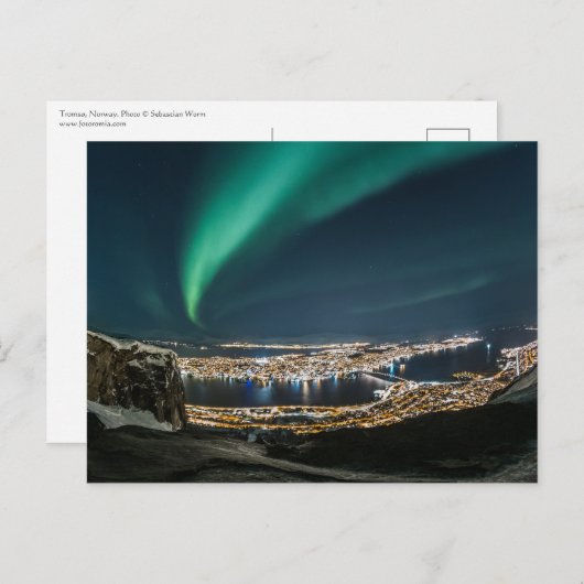 Tromso Norwegen Postkarte (Vorne/Hinten)