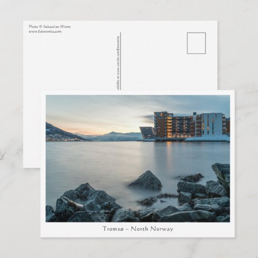 Tromso Norwegen Postkarte (Vorne/Hinten)