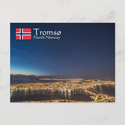 Tromso Norwegen Postkarte (Vorderseite)