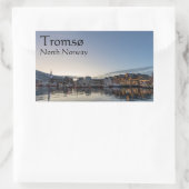 Tromso Norwegen Rechteckiger Aufkleber (Tasche)