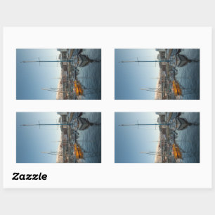 Tromso Norwegen Rechteckiger Aufkleber