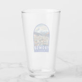 Tromso Norwegen Reisen Vintag Glas (Rückseite)