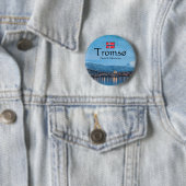 Tromso Norwegen Souvenir Button (Beispiel)