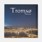 Tromso Norwegen Souvenir Magnet (Vorne)