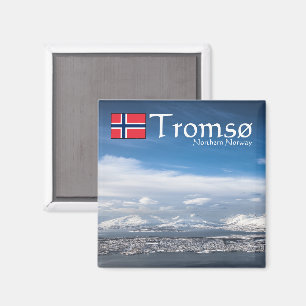 Tromso Norwegen Souvenir Magnet