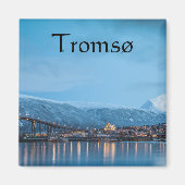 Tromso Norwegen Souvenir Magnet (Vorne)