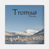 Tromso Norwegen Souvenir Magnet (Vorne)