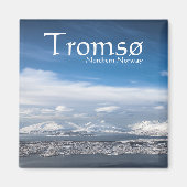 Tromso Norwegen Souvenir Magnet (Vorne)