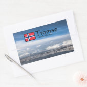 Tromso Norwegen Souvenir Rechteckiger Aufkleber (Umschlag)
