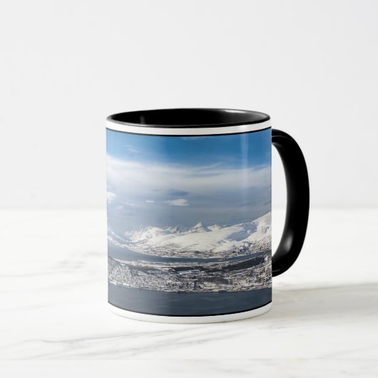 Tromso Norwegen Tasse (VorderseiteRechts)
