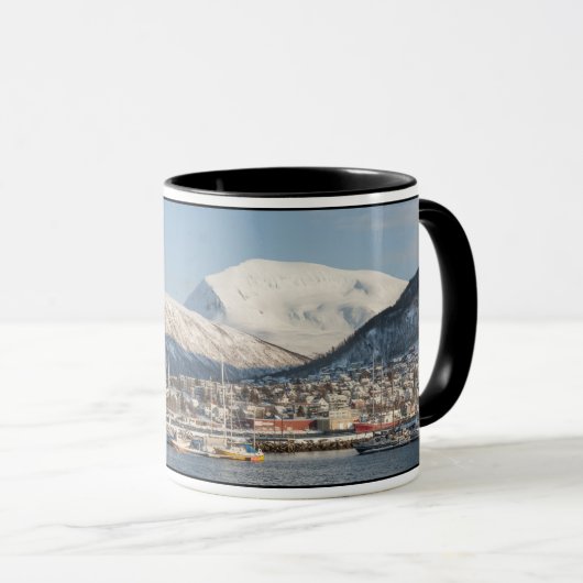 Tromso Norwegen Tasse (VorderseiteRechts)