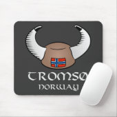 Tromso Norwegen Viking Hut Mousepad (Mit Mouse)