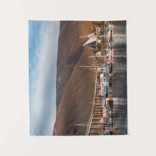 Tromso Norwegen Wandteppich (Vorderseite)