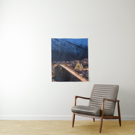 Tromso Norwegen Wandteppich (Beispiel)