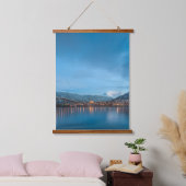 Tromso Norwegen Wandteppich Mit Holzrahmen (Schlafzimmer)