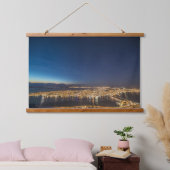 Tromso Norwegen Wandteppich Mit Holzrahmen (Schlafzimmer)