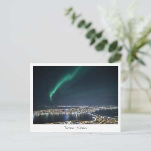 Tromso Postkarte (Stehend Vorderseite)