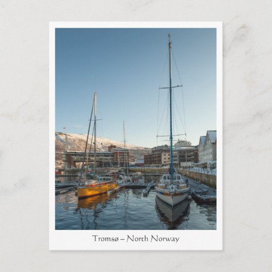 Tromsø Postkarte (Vorderseite)