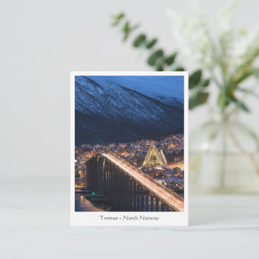 Tromso Postkarte (Stehend Vorderseite)