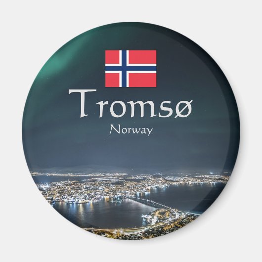 Tromso Souvenir Magnet (Vorne)