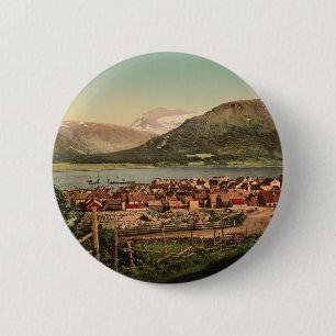 Tromso, Troms, Nord-Norge, Norwegen Button
