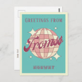 Tromsø Tromso Norwegen Retro Vintage Postkarte (Vorne/Hinten)