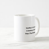 Tron2theMoon für Fans von Tron-Kryptowährung Kaffeetasse (VorderseiteRechts)