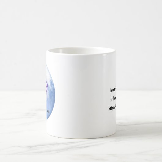 Tron2theMoon für Fans von Tron-Kryptowährung Kaffeetasse (Mittel)