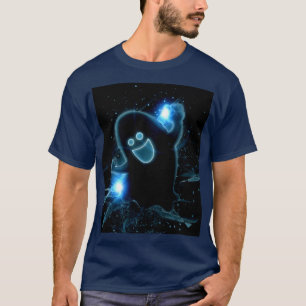 Tron-artige Gabbie the Ghost T-Shirt