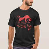 TRON Crypto Millionaire BULLRUN HODL TRX Token to T-Shirt (Vorderseite)