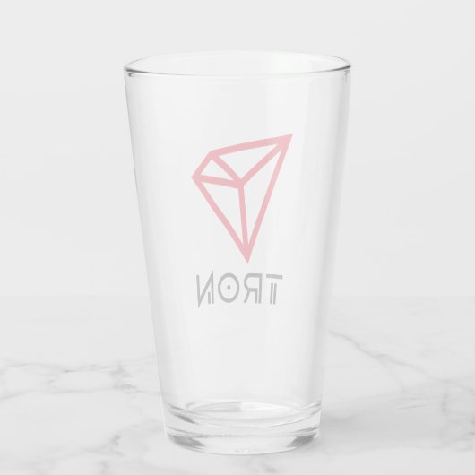 TRON Glass Cup Glas (Rückseite)