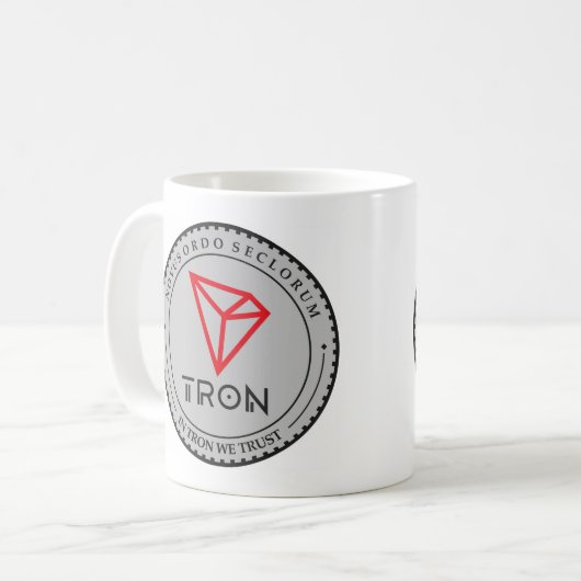 TRON KAFFEETASSE (Vorderseite Links)
