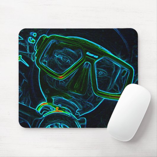 Tron Mousepad (Mit Mouse)