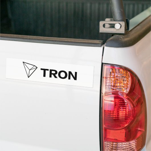 TRON TRX Cryptocurrency Autoaufkleber (Auf Lkw)