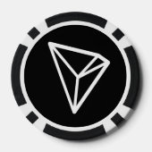 TRON TRX Logo Poker Chips (Rückseite)