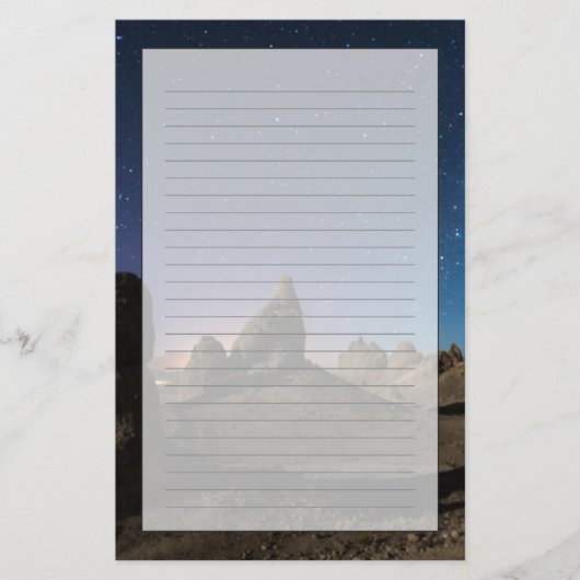 Trona und die Milchstraße Briefpapier (Vorderseite)