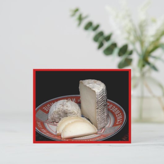 Tronchetto Cheese Platter - Postkarte (Stehend Vorderseite)
