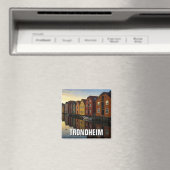 Trondheim Bakklandet Norwegen Reisen Magnet (In Situ (Geschirrspüler))
