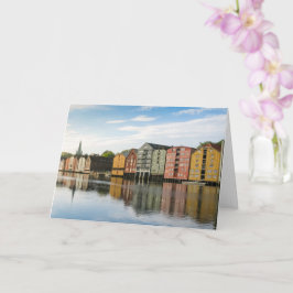 Trondheim Houses Norwegen Karte